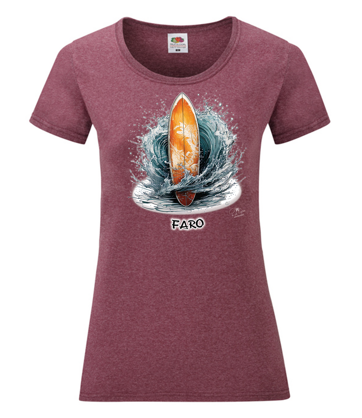 T-shirt Senhora Prancha Faro