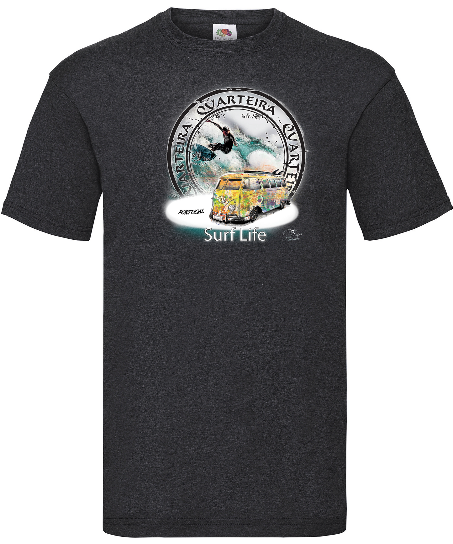 T-shirt Surf Life Quarteira