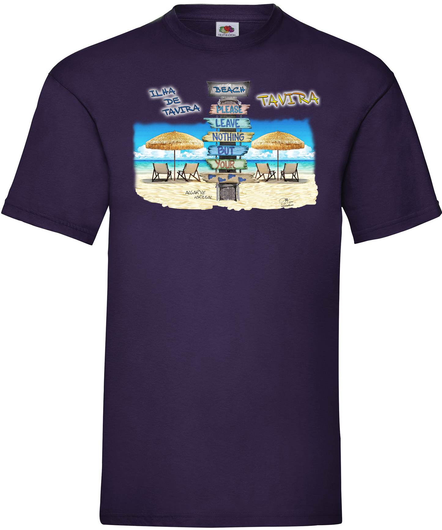 T-shirt Pégadas Tavira