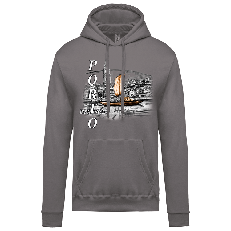 Sweatshirt Kariban com Capuz Ribeira