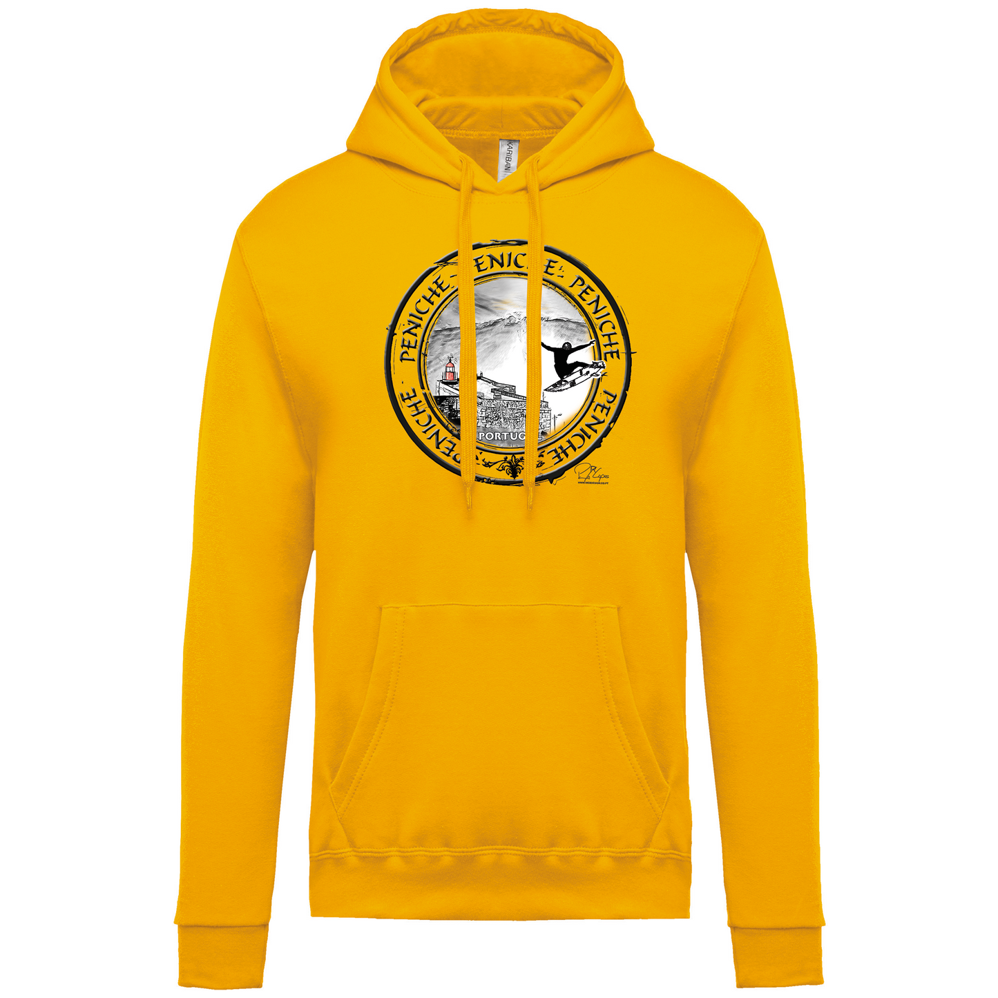 Sweatshirt Kariban com Capuz Selo Peniche