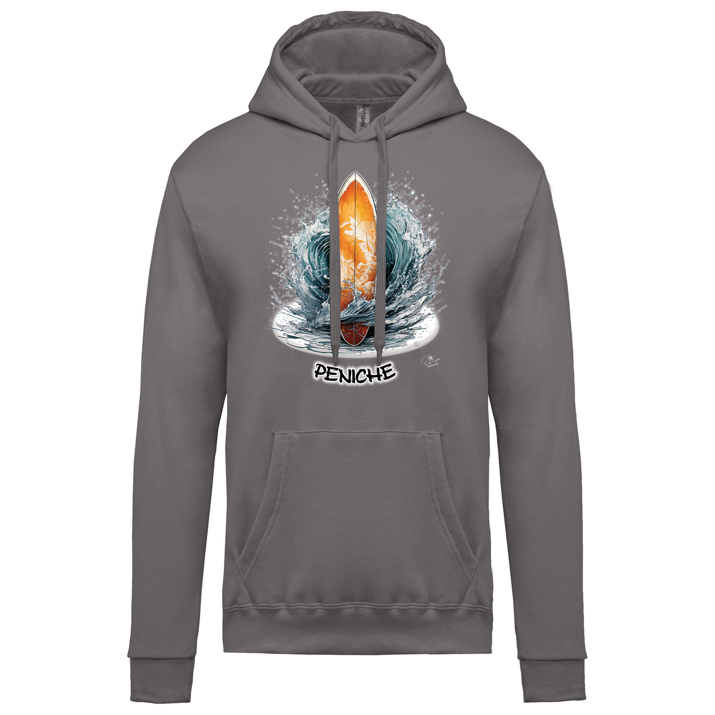 Sweatshirt Kariban com Capuz Prancha Peniche
