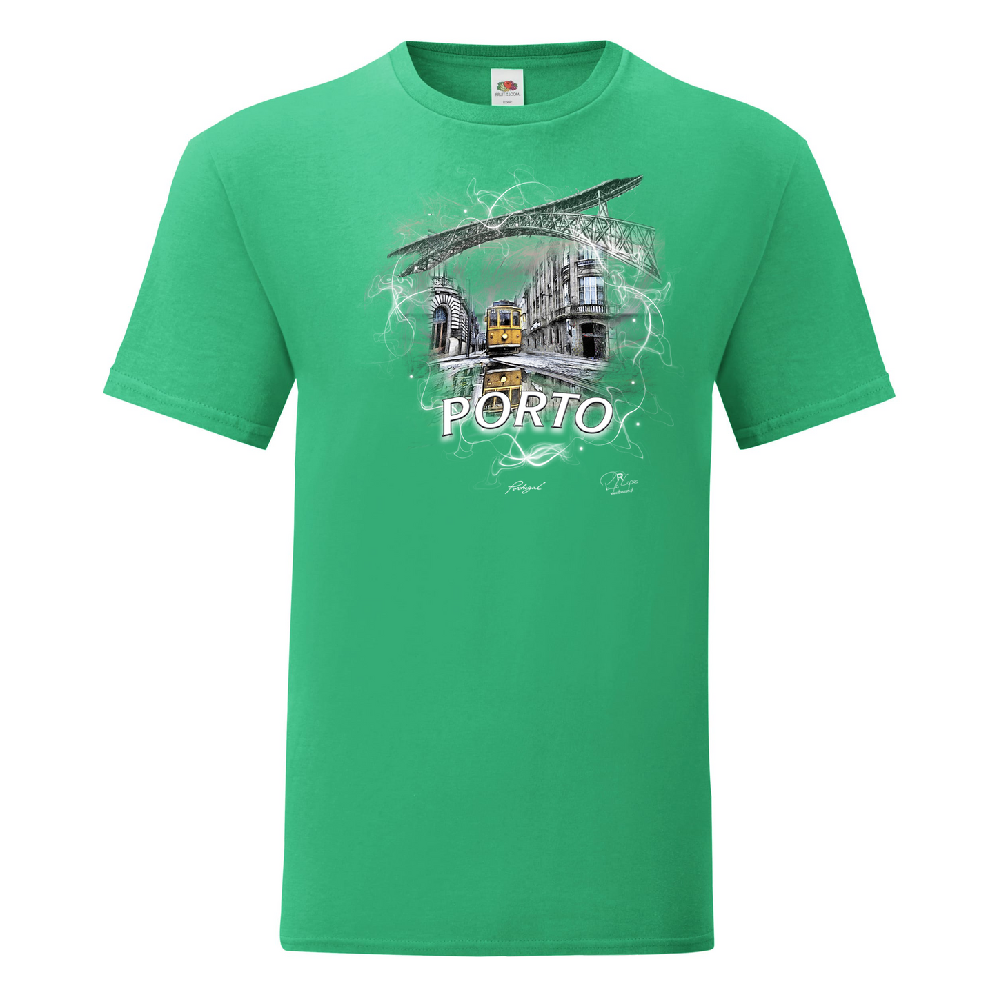 T-shirt Fruit of the Loom, Iconic, 150g, Carreira 22 Porto