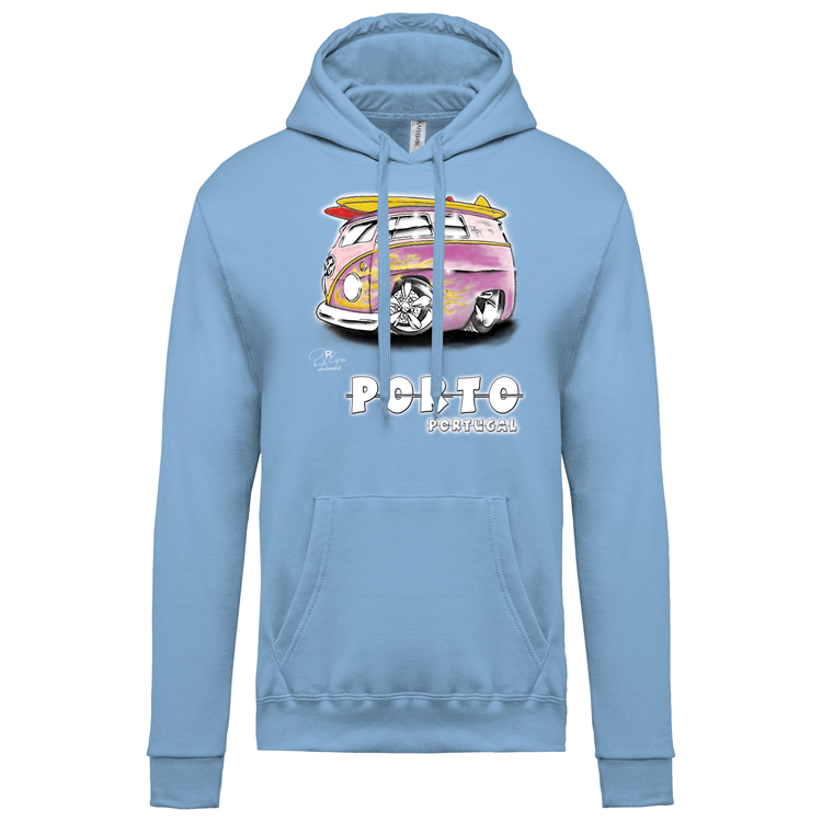 Sweatshirt Kariban com Capuz Gorduxinha Porto