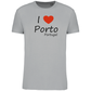 T-Shirt Algodão Biológico I Love Porto