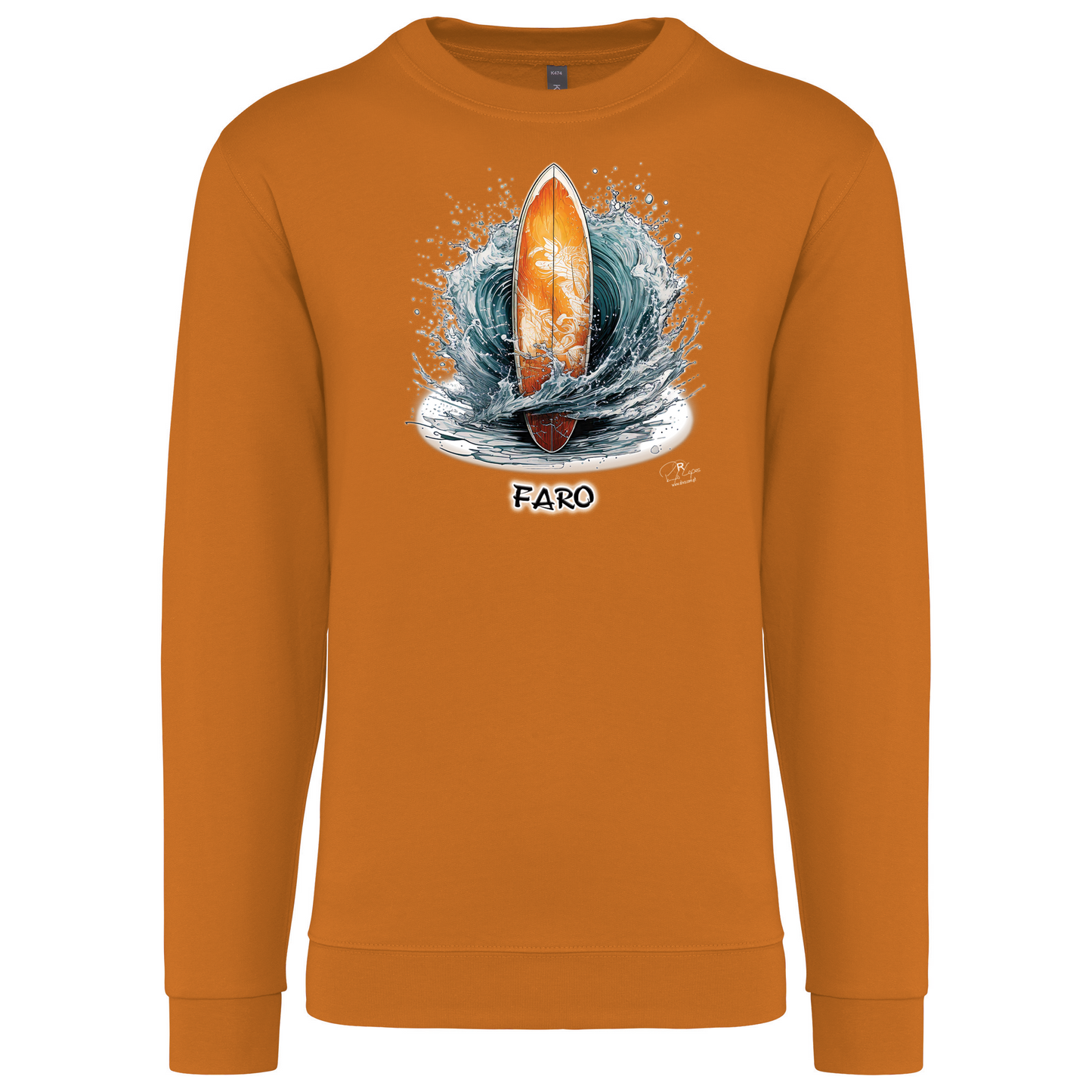 Sweatshirt Kariban sem Capuz Prancha Faro