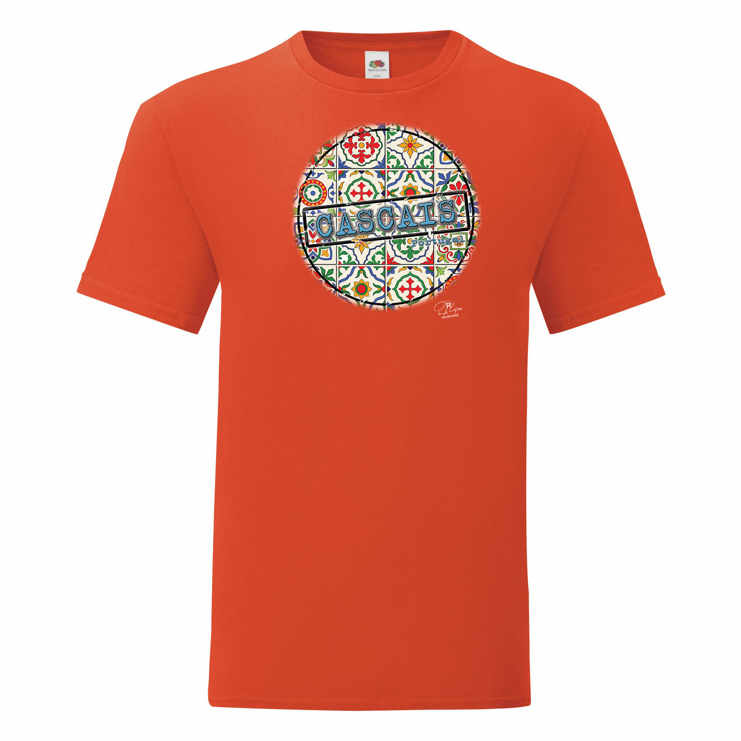 T-shirt Fruit of the Loom, Iconic, 150g, Pin Cascais