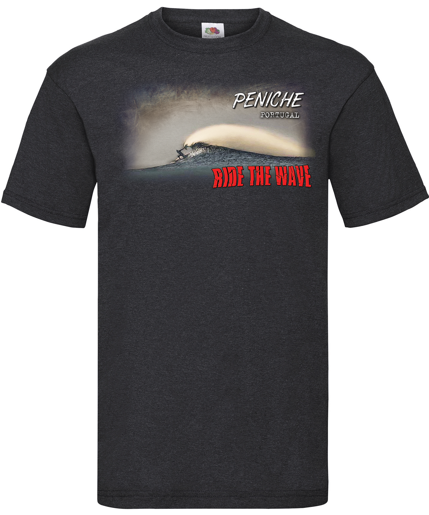 T-shirt Ride the Wave Peniche