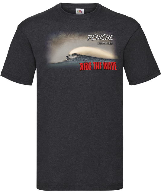 T-shirt Ride the Wave Peniche