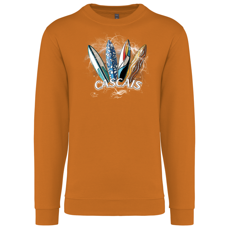 Sweatshirt Kariban sem Capuz Surfboards Cascais