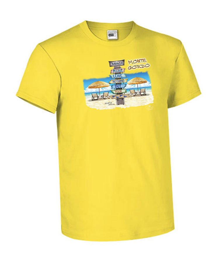 T-shirt Kids Pegadas Monte Gordo