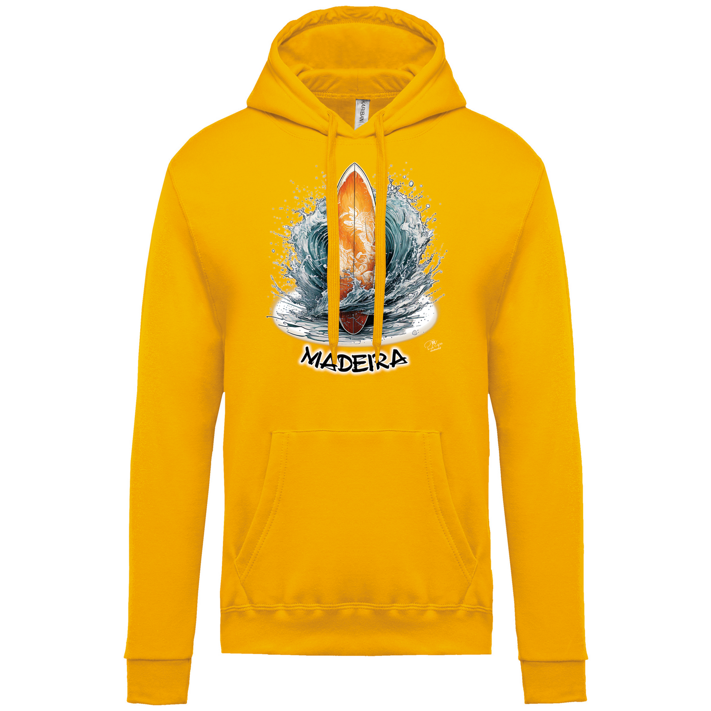 Sweatshirt Kariban com Capuz Prancha Madeira