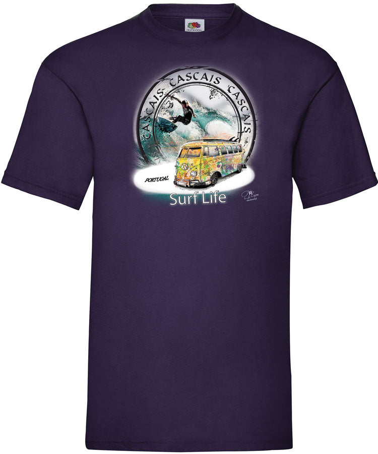 T-shirt Surf Life Cascais