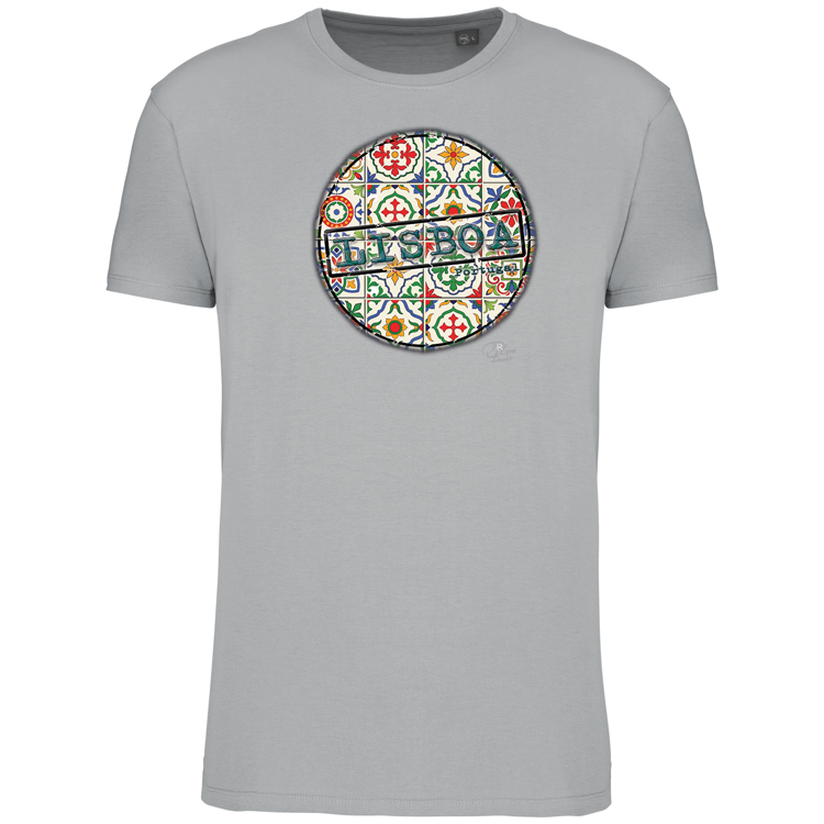 T-Shirt Algodão Biológico Pin Lisboa