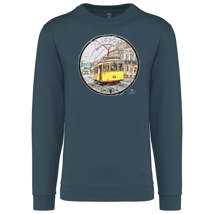 Sweatshirt Kariban sem Capuz Calçada do Combro