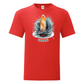 T-shirt Fruit of the Loom, Iconic, 150g, Prancha Nazaré