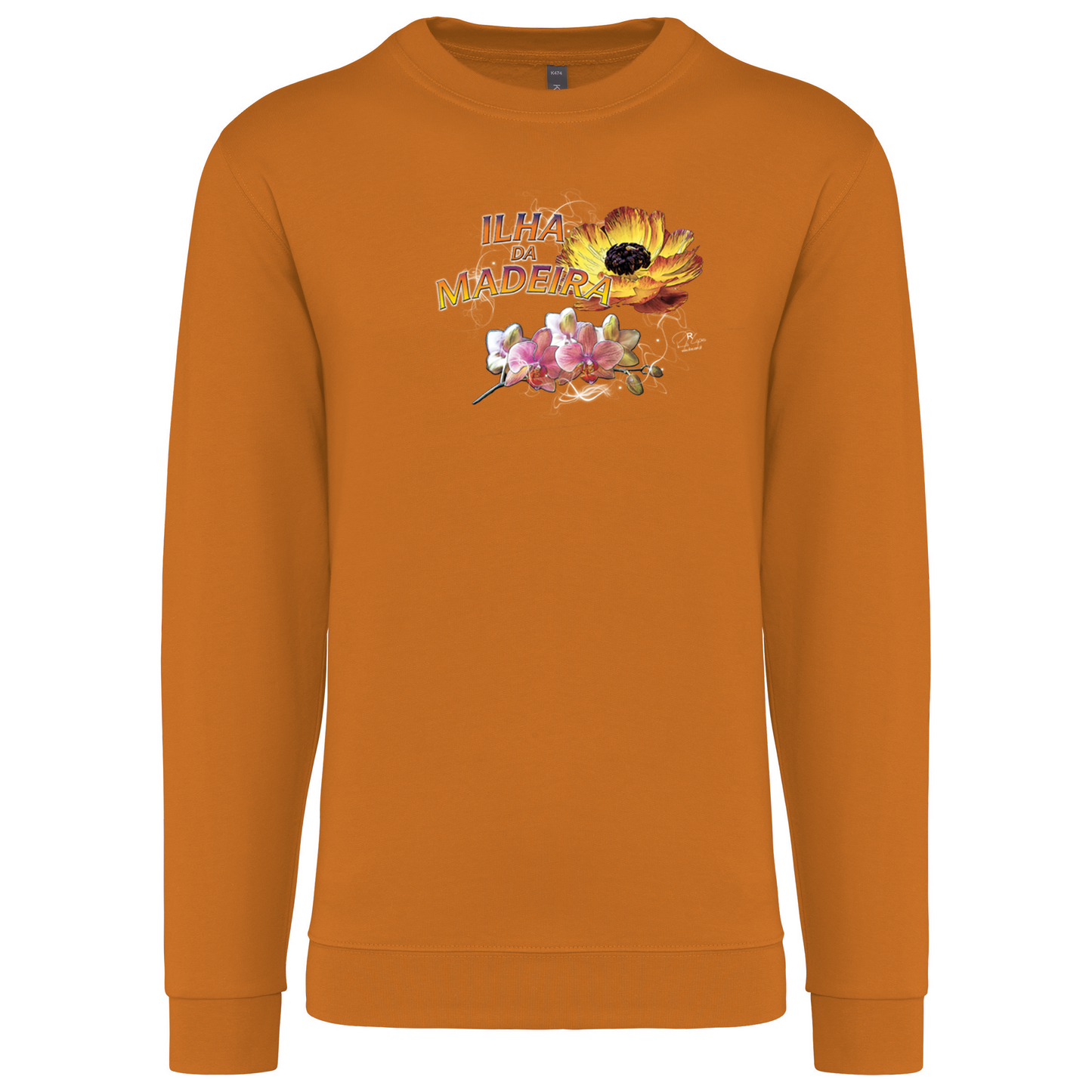 Sweatshirt Kariban sem Capuz Madeira Flowers