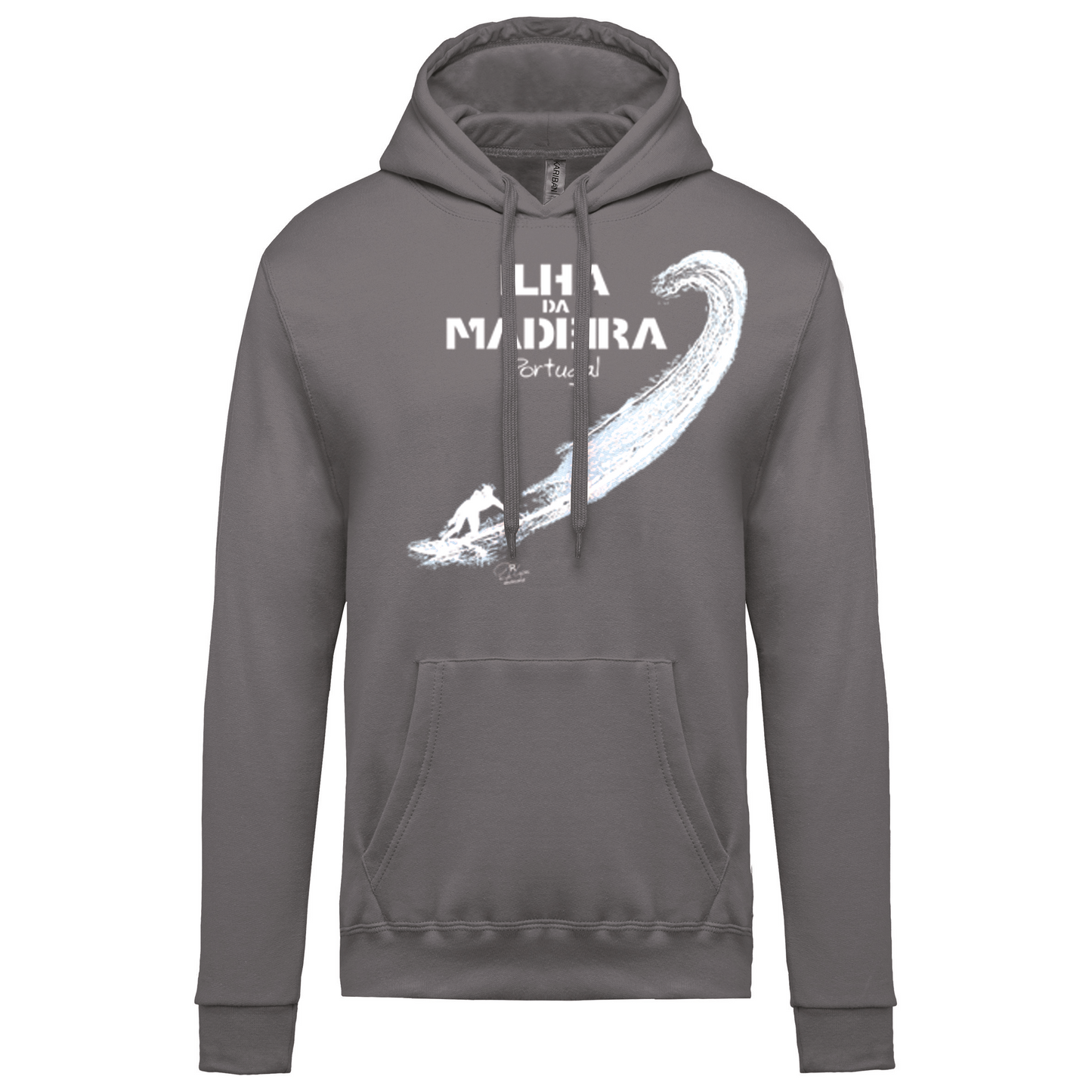 Sweatshirt Kariban com Capuz Surf Ilha da Madeira