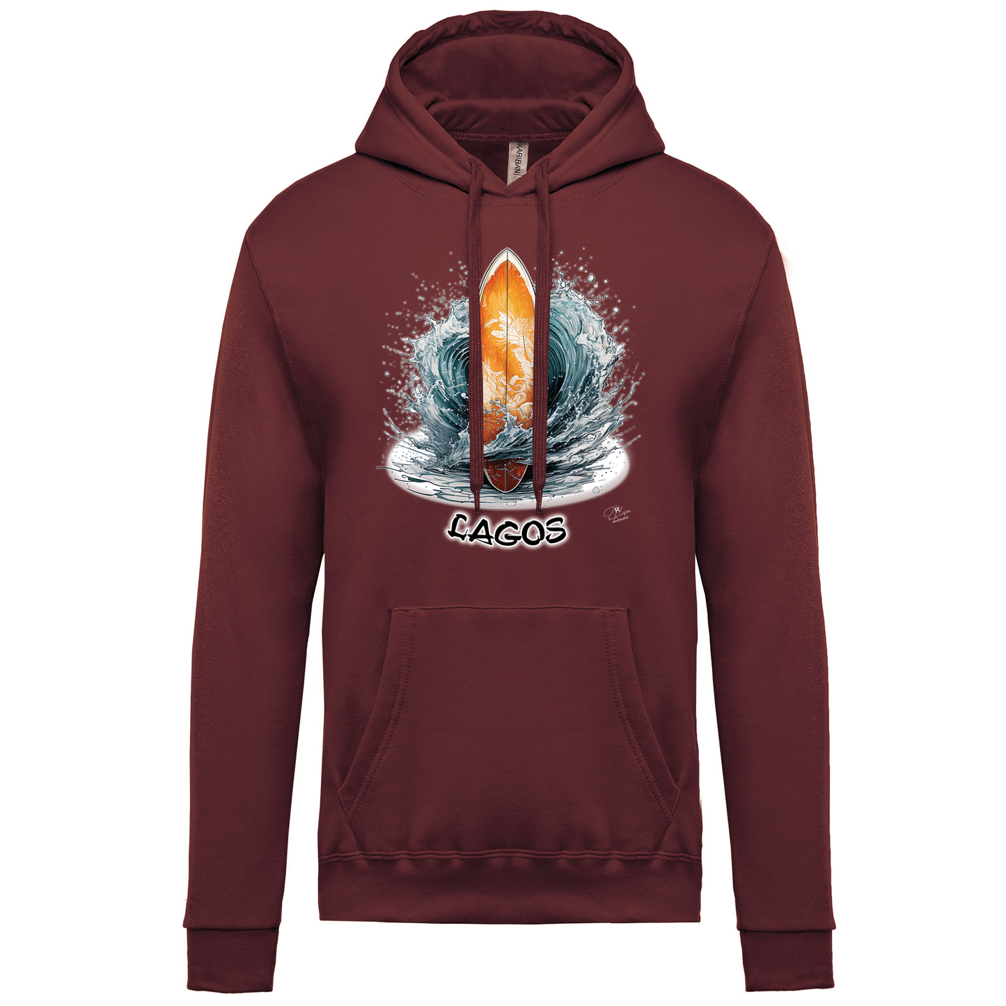 Sweatshirt Kariban com Capuz Prancha Lagos