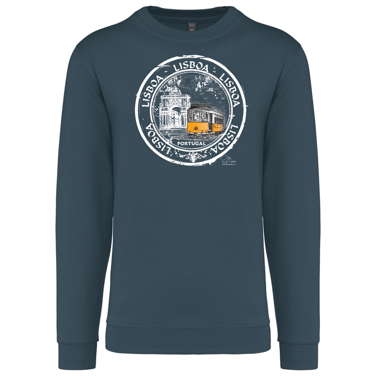 Sweatshirt Kariban sem Capuz Selo 1