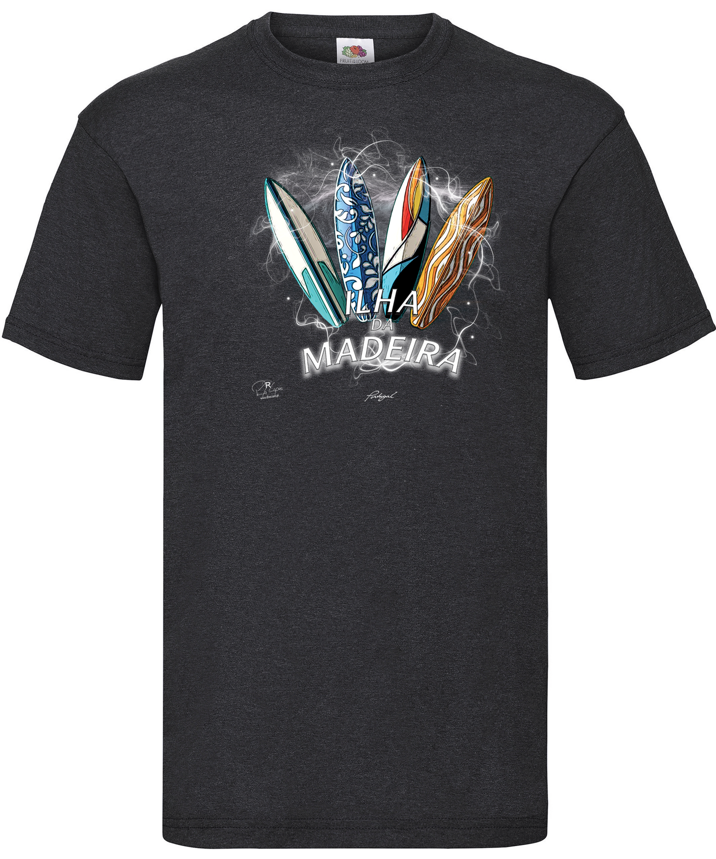 T-shirt Surfboards Ilha da Madeira