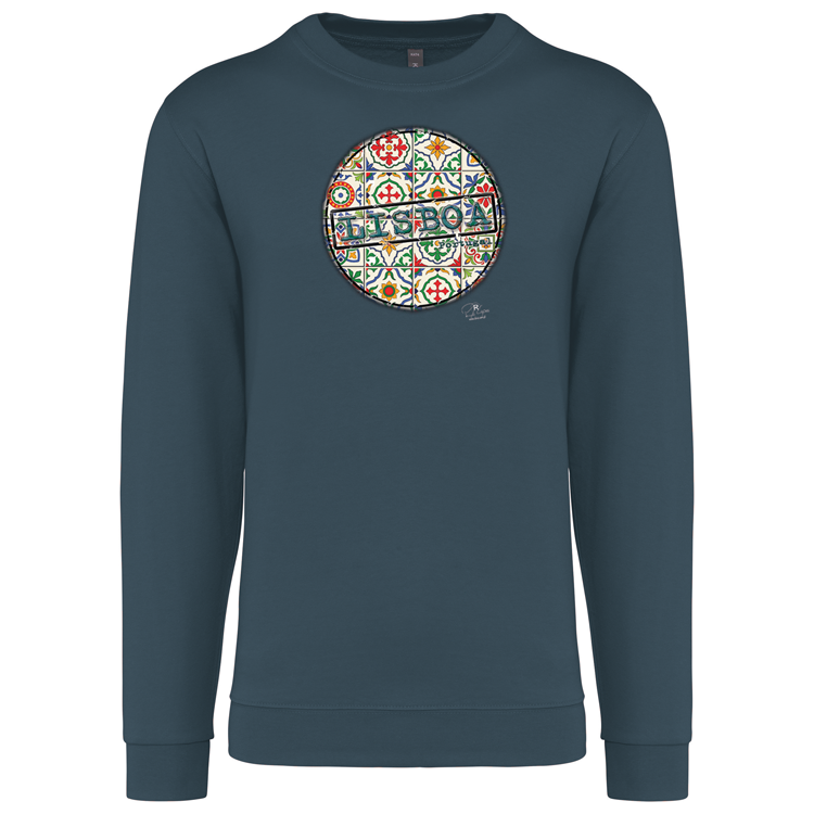 Sweatshirt Kariban sem Capuz Pin Lisboa