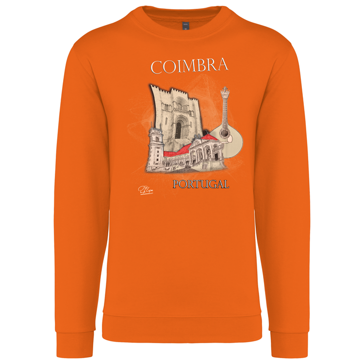 Sweatshirt Kariban sem Capuz Sé de Coimbra