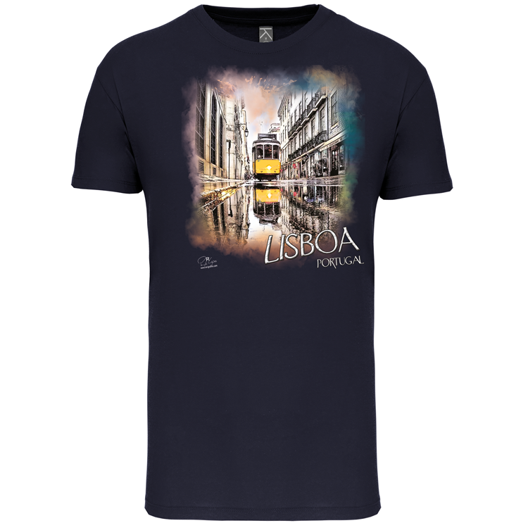 T-Shirt Algodão Biológico Espelho Lisboa