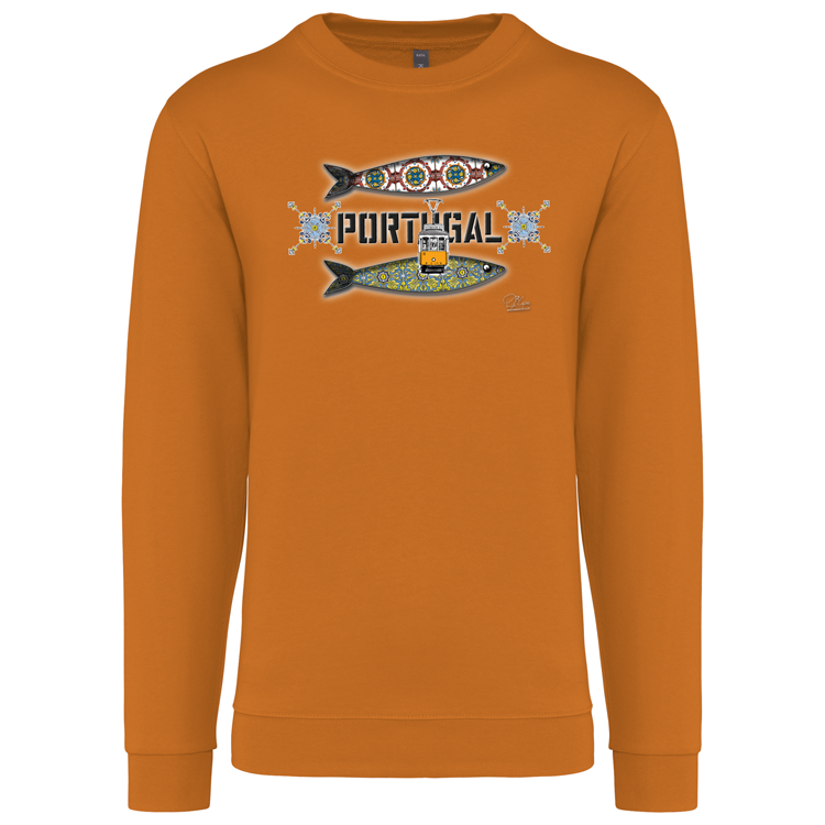 Sweatshirt Kariban sem Capuz Duas Sardinhas Coimbra