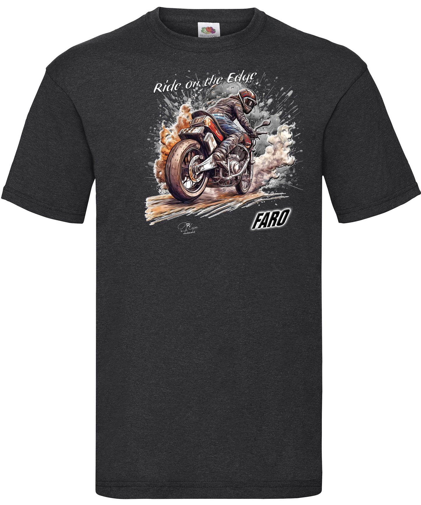 T-shirt Ride on the Edge Faro