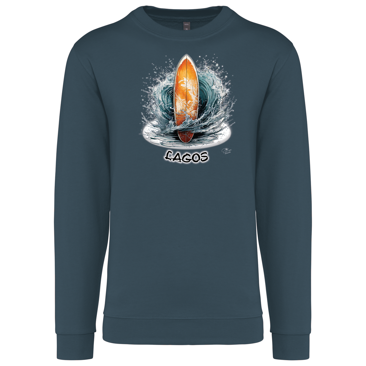 Sweatshirt Kariban sem Capuz Prancha Lagos