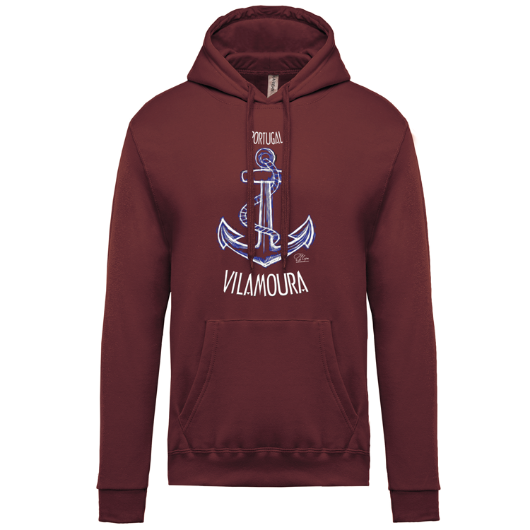 Sweatshirt Kariban com Capuz Âncora Vilamoura