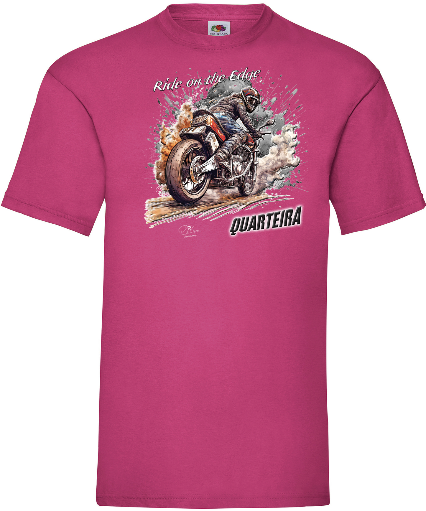 T-shirt Ride on the Edge Quarteira