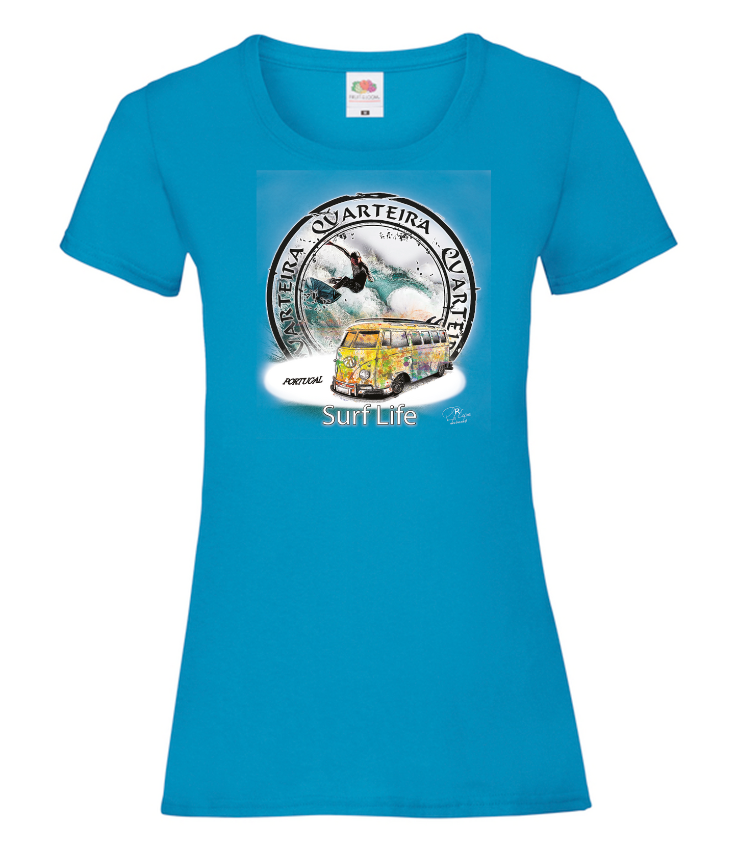 T-shirt Senhora Surf Life Quarteira