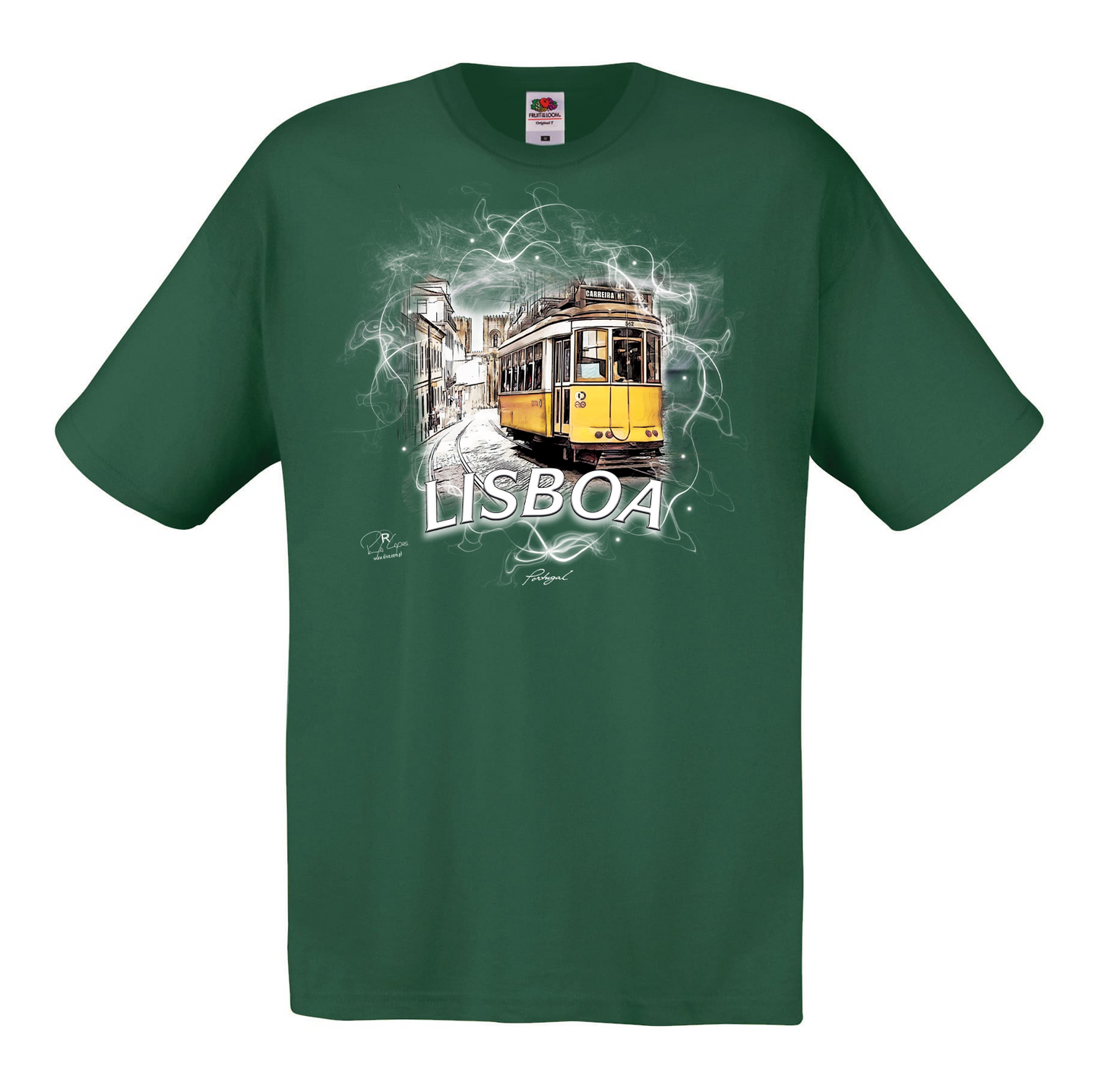 T-shirt Fruit of the Loom, Original 145g, Carreira 28 Lisboa