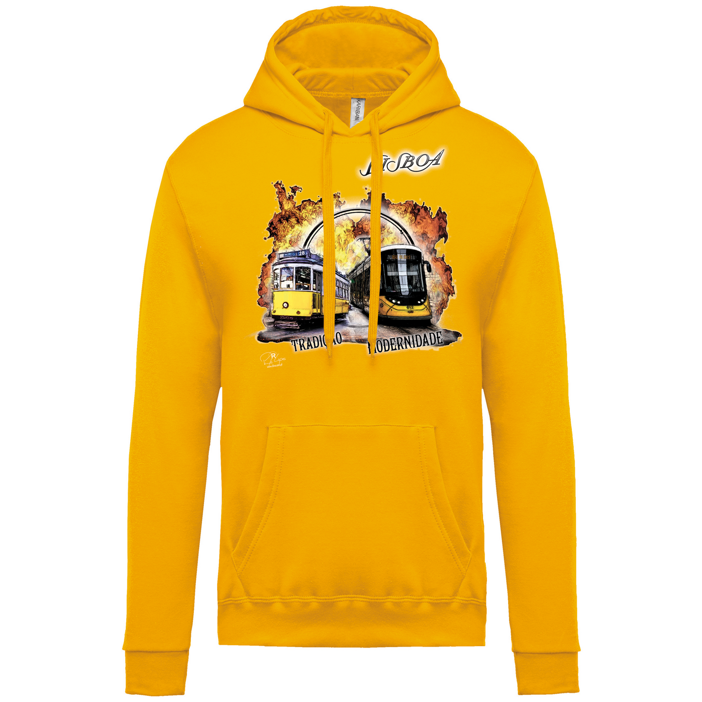 Sweatshirt Kariban com Capuz Tradição e Modernidade