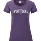 T-shirt Senhora Mapa de Portugal