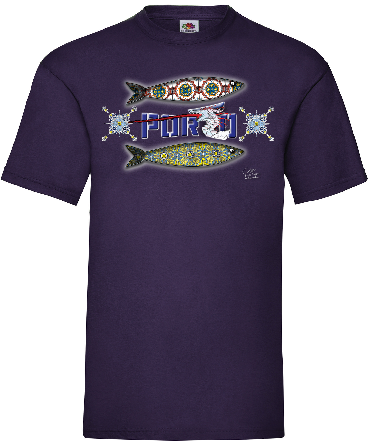 T-shirt 2 Sardinhas Porto