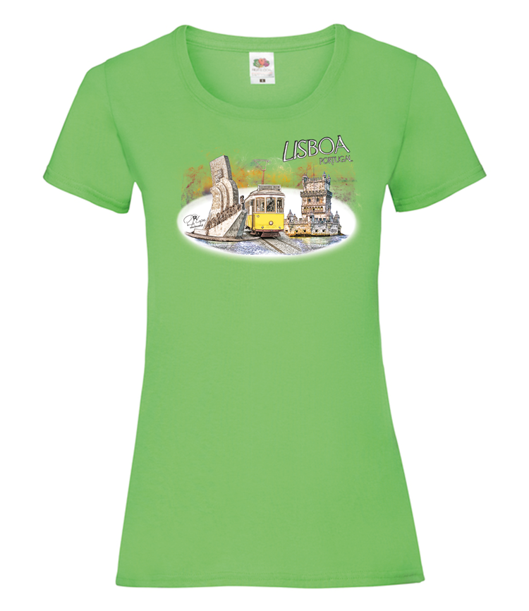 T-shirt Senhora Monumentos Belém