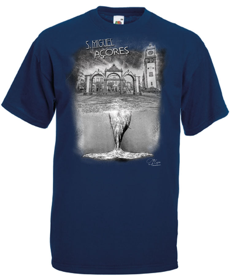 T-shirt Cachalote S. Miguel