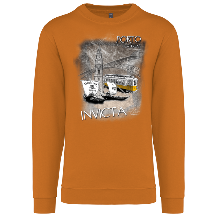 Sweatshirt Kariban sem Capuz Invicta