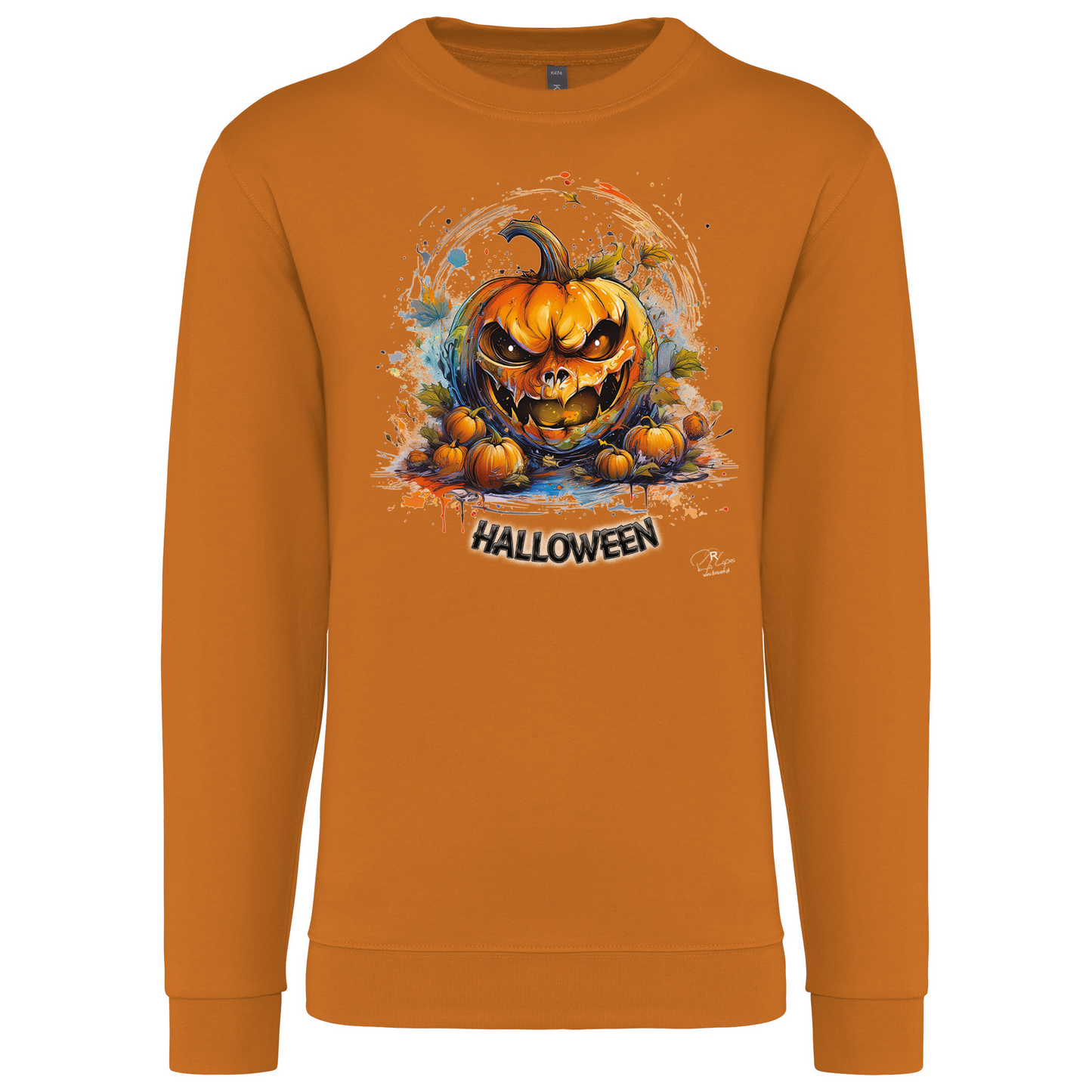 Sweatshirt Kariban sem Capuz Abóbora
