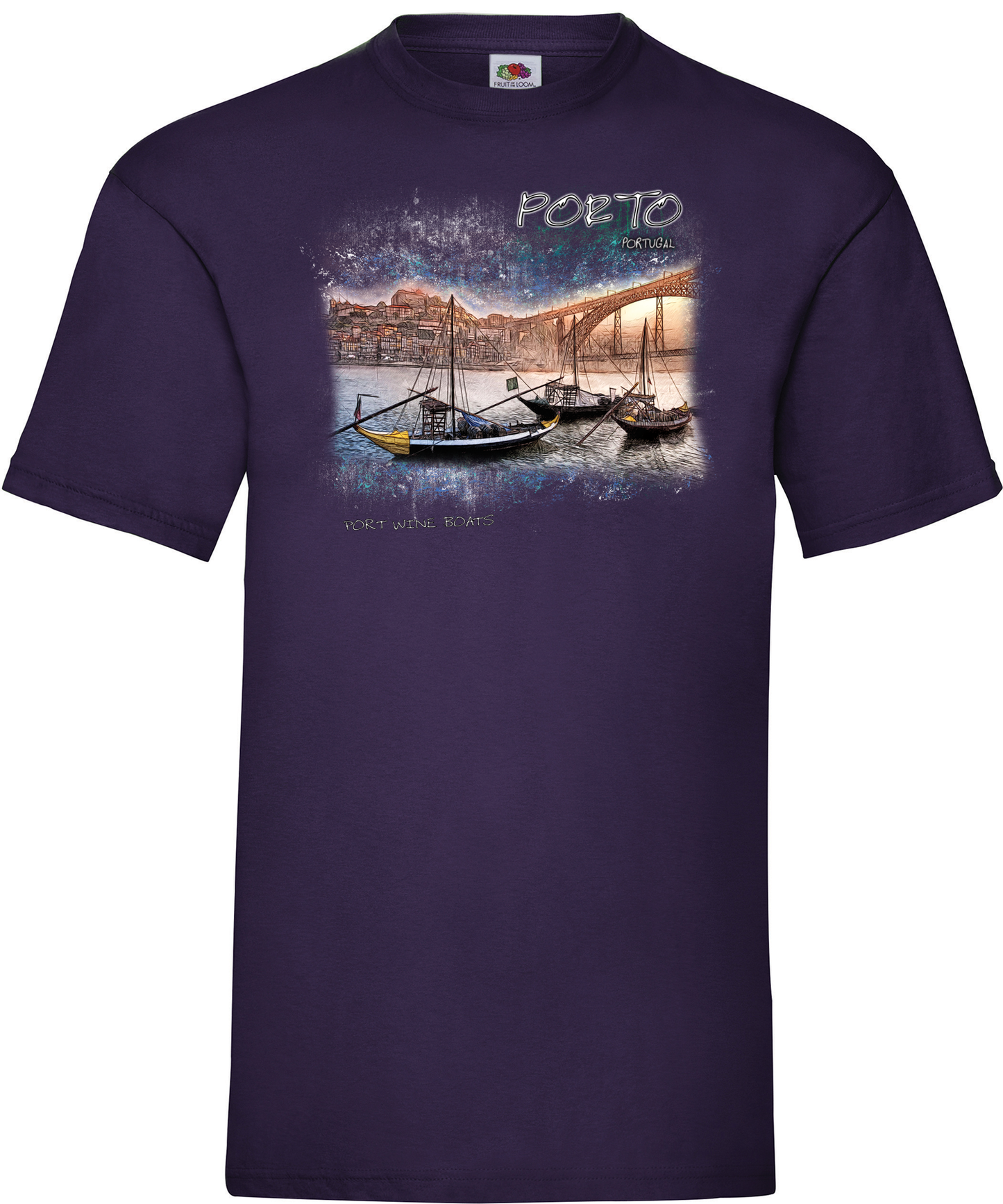 T-shirt Port Wine Boats