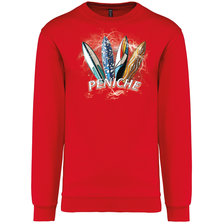 Sweatshirt Kariban sem Capuz Surfboards Peniche