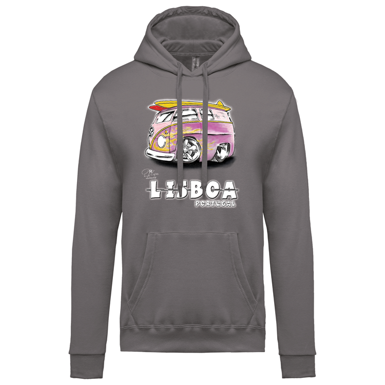 Sweatshirt Kariban com Capuz Gorduxinha Lisboa