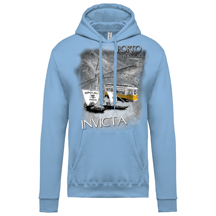 Sweatshirt Kariban com Capuz Invicta