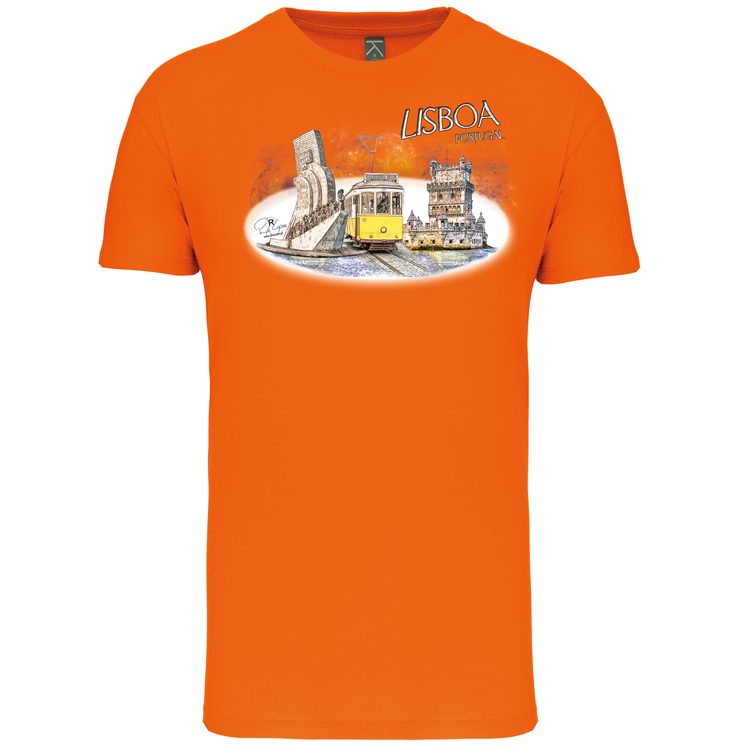 T-Shirt Algodão Biológico Monumentos Belém