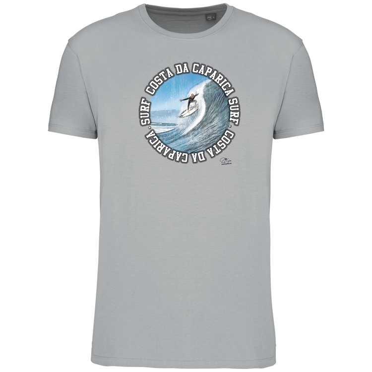 T-Shirt Algodão Biológico Monster Waves 2 Costa da Caparica