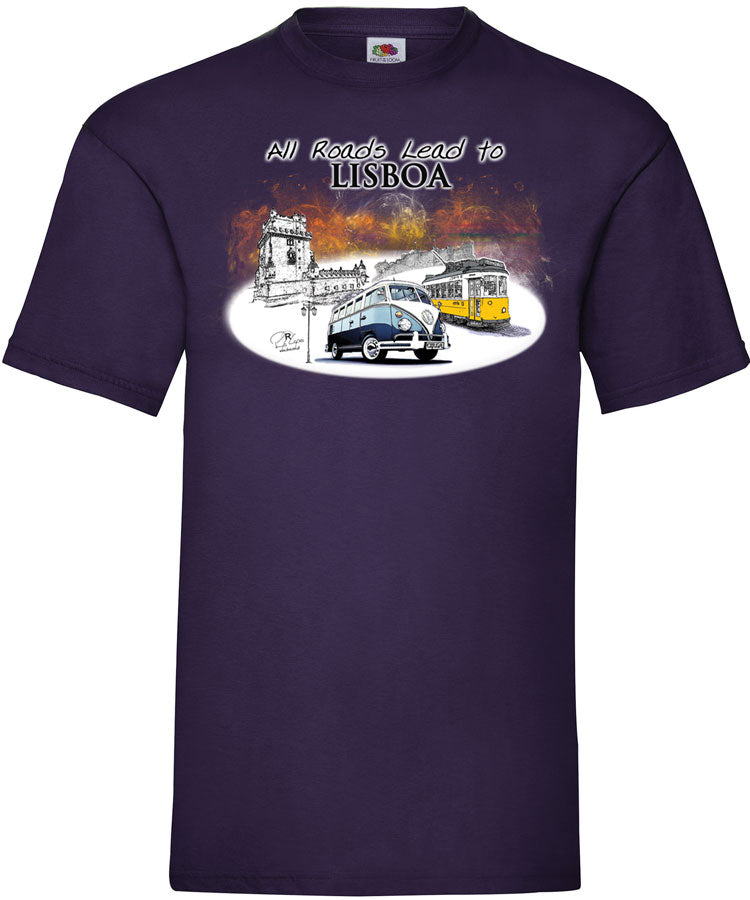 T-shirt All Roads Lead to Lisboa