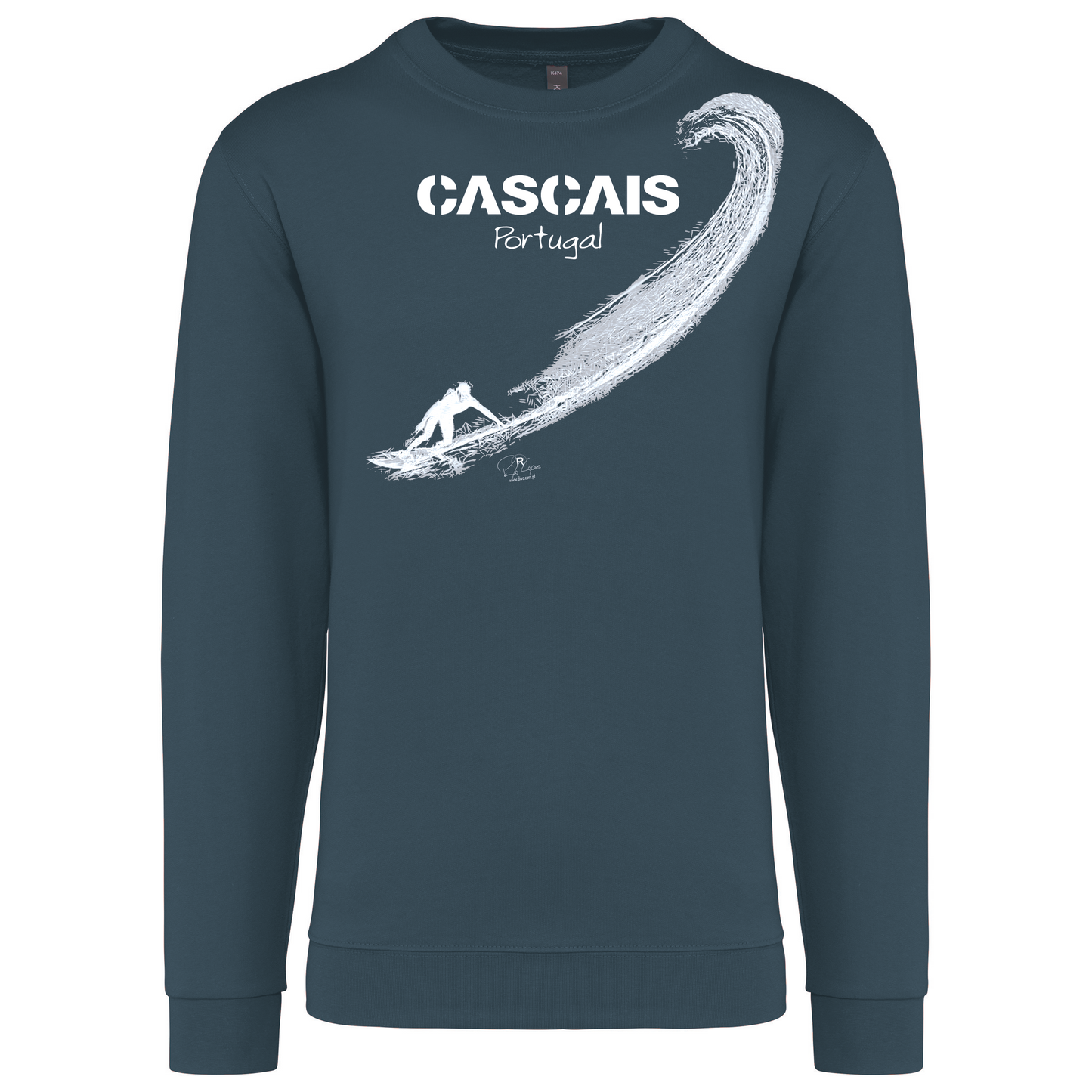 Sweatshirt Kariban sem Capuz Surf Cascais
